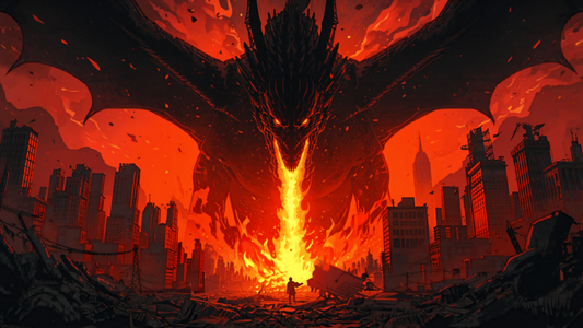 Slept-On Cinema title card for Reign of Fire (2002)