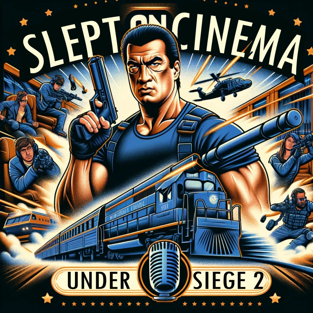 Slept-On Cinema episode artwork for Under Siege 2: Dark Territory (1995) review