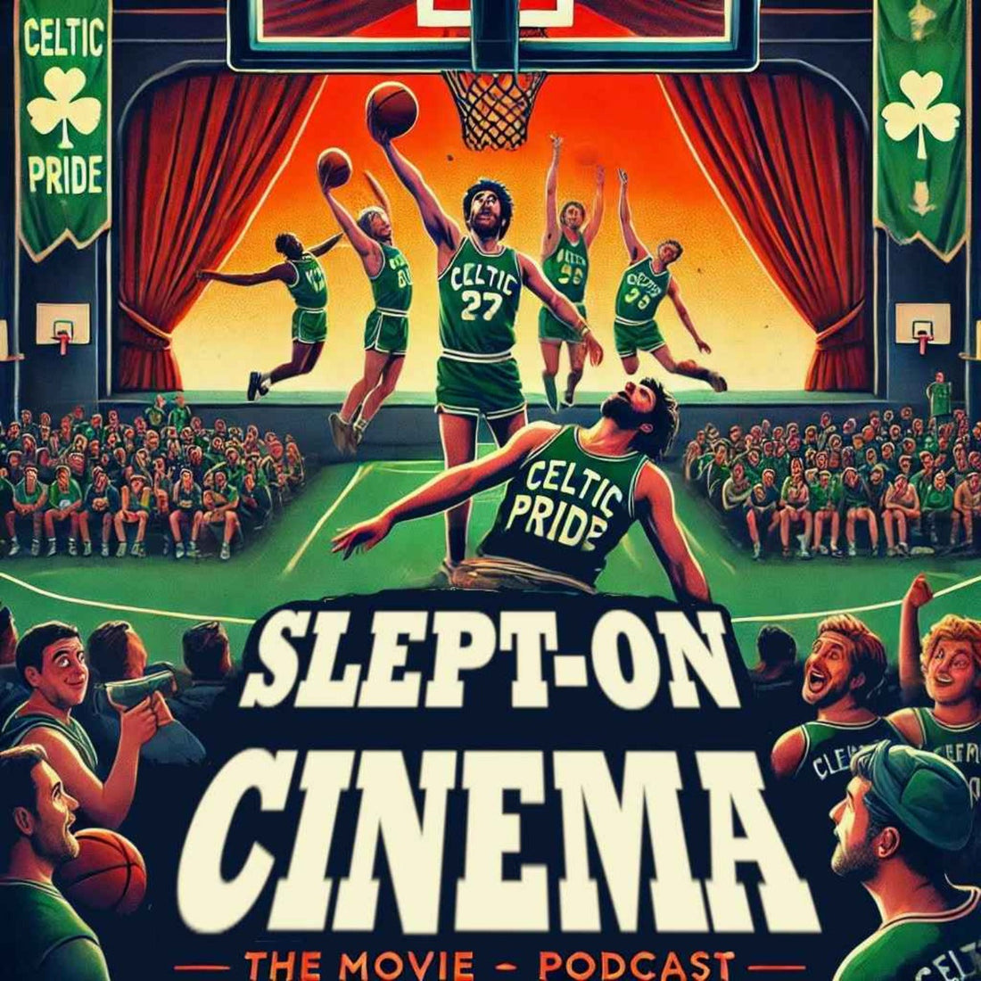 Slept-On Cinema episode artwork for Celtic Pride (1996) movie review