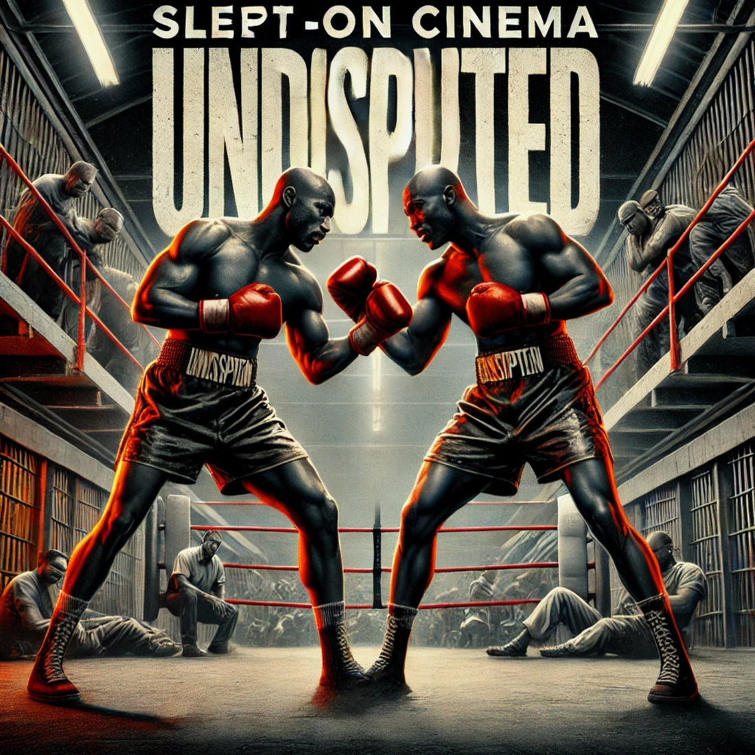 Slept-On Cinema Undisputed (2002) artwork showing two fighters in a boxing ring