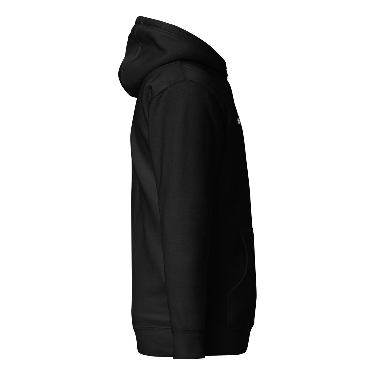 I Don’t Know What I’m Doing Hoodie — Slept-On Cinema, black garment, product view 4