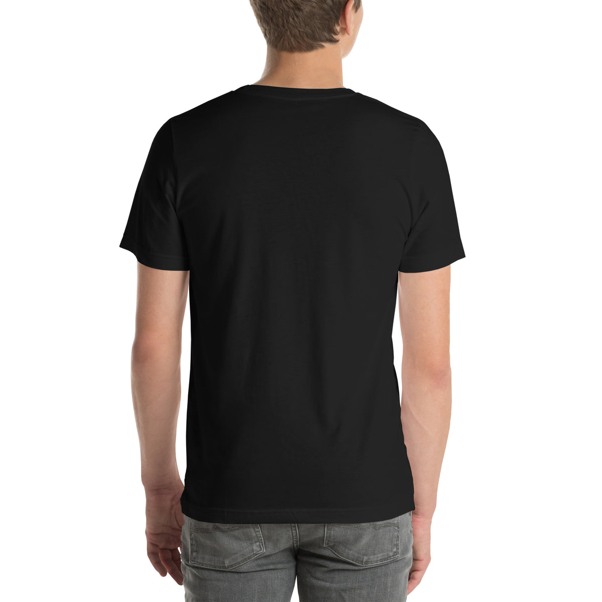 Bad Towel T-Shirt — Slept-On Cinema, black T-shirt, product view 2